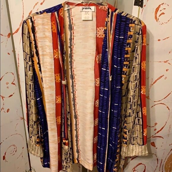 Multicolor jo Hardin kimono/wrap - Picture 1 of 6